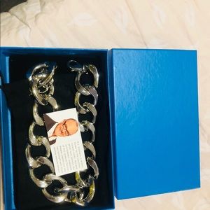 Blin blin silver chain